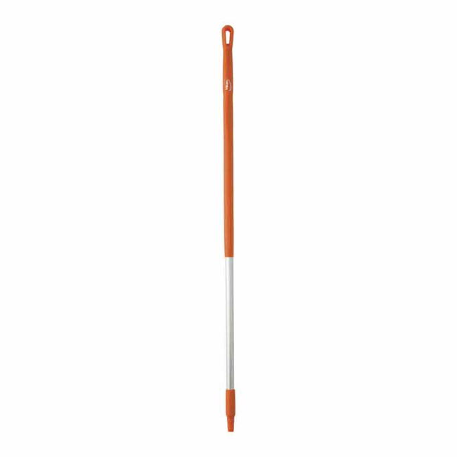 Orange Vikan Hygiene (1310mm / 51.5Inch) Ergonomic Aluminium Handle Orange Vikan Hygiene (1310mm / 51.5Inch) Ergonomic Aluminium Handle