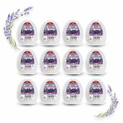 Shades Lavender Sprigs Standup Gel Air Freshener (Case of 12) - Full Case Shades Lavender Sprigs Standup Gel Air Freshener (Case of 12) - Full Case