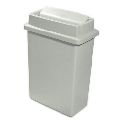 Grey Wallhugger Drop Shot Litter Bin (90ltr) - Each Grey Wallhugger Drop Shot Litter Bin (90ltr) - Each