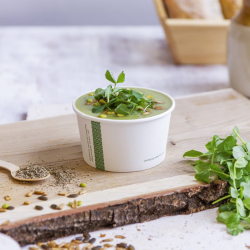 Soup Container Containing Soup Soup Container Containing Soup