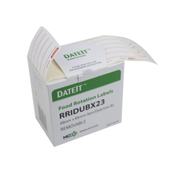 Box of Food Rotation Labels Dispenser Box of Food Rotation Labels Dispenser