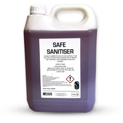 Bulk Safe Sanitiser Foam Cleaner - 5ltr (Directions for Use) Bulk Safe Sanitiser Foam Cleaner - 5ltr (Directions for Use)