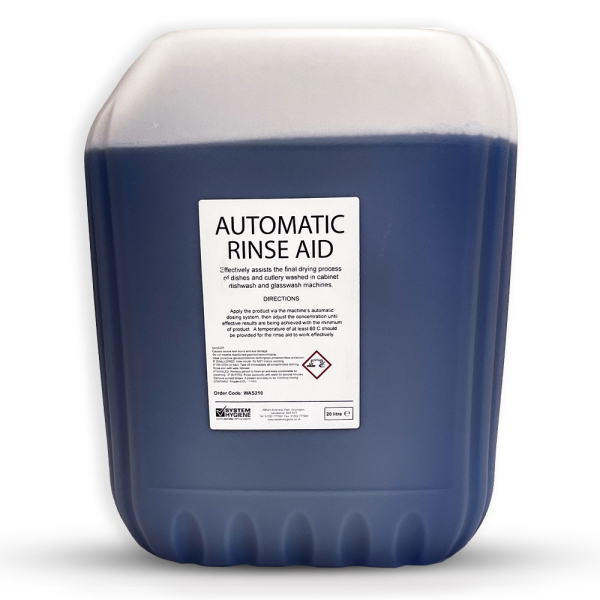 System Hygiene Automatic Rinse Aid - 20ltr / 5ltr System Hygiene ...