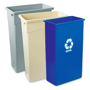Wallhugger Tall Boy Waste Bins (90ltr) - Each Wallhugger Tall Boy Waste Bins (90ltr) - Each