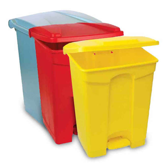 Polypropylene Pedal Bins (45ltr) - Each Polypropylene Pedal Bins (45ltr) - Each