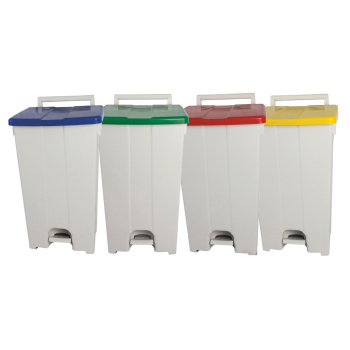 Polaris Heavy Duty Mobile Pedal Bin (90ltr) - Each Polaris Heavy Duty Mobile Pedal Bin (90ltr) - Each