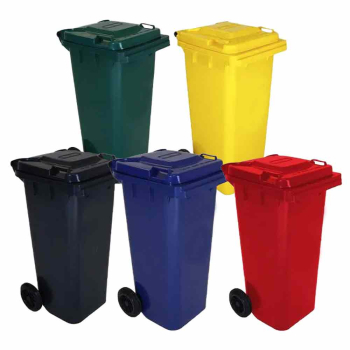 Two Wheel Wheelie Bins (120ltr) - Each Two Wheel Wheelie Bins (120ltr) - Each