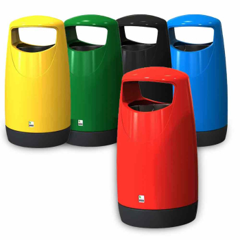 Ribble Hooded Outdoor Litter Bins (100ltr) - Each Ribble Hooded Outdoor Litter Bins (100ltr) - Each