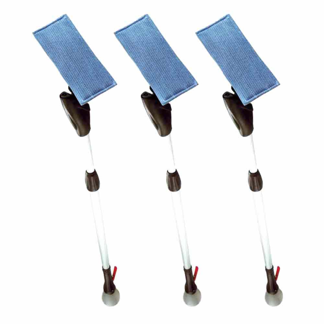 Cleano Pole Window Cleaning System + 3 Microfibre Pads Cleano Pole Window Cleaning System + 3 Microfibre Pads