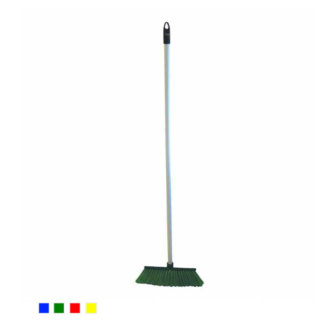 Deluxe Stiff Bristle Plastic Brush & Handle (30cm / 12 Deluxe Stiff Bristle Plastic Brush & Handle (30cm / 12