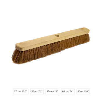 Stiff Bristle Wooden Brush Head - Each Stiff Bristle Wooden Brush Head - Each