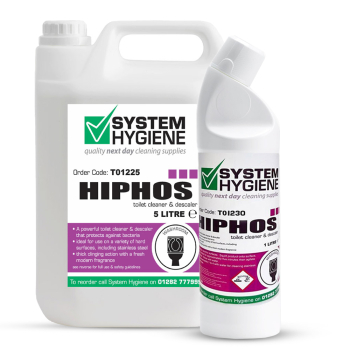 System Hygiene Hi-Phos Acidic Toilet Cleaner - 5ltr / 1ltr System Hygiene Hi-Phos Acidic Toilet Cleaner - 5ltr / 1ltr
