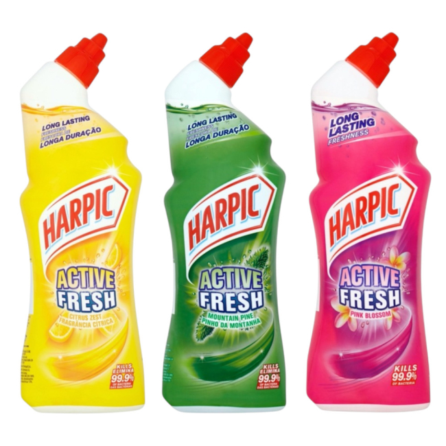 Harpic Active Fresh Toilet Cleaning Gel - 750ml Harpic Active Fresh Toilet Cleaning Gel - 750ml