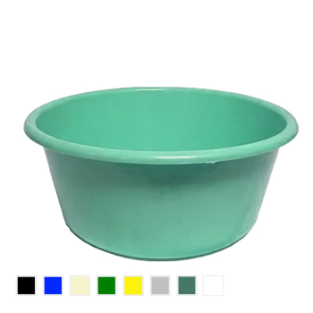 Round Plastic (36cm / 14inch) Washing Up Bowl - Each Round Plastic (36cm / 14inch) Washing Up Bowl - Each