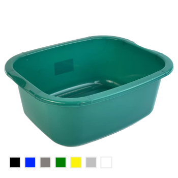 Rectangular Plastic (11ltr) Washing Up Bowl - Each Rectangular Plastic (11ltr) Washing Up Bowl - Each