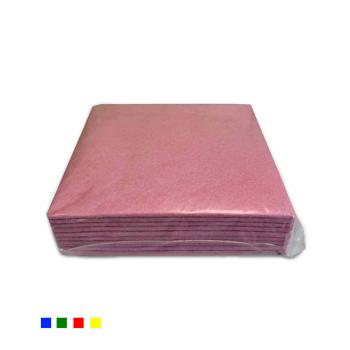 Quarter Folded Needlefelt Wiping Cloths - Pack of 10 Quarter Folded Needlefelt Wiping Cloths - Pack of 10