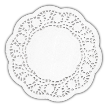 Round Lace Paper Doilies - Case of 2000 Round Lace Paper Doilies - Case of 2000