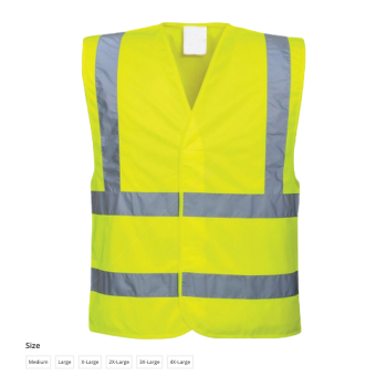 High Visibility Yellow Waistcoat High Visibility Yellow Waistcoat