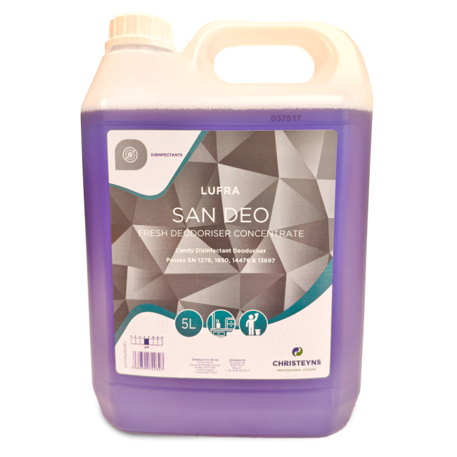 Lufra San Deo Fresh Deodoriser Concentrate - 5ltr Lufra San Deo Fresh Deodoriser Concentrate - 5ltr