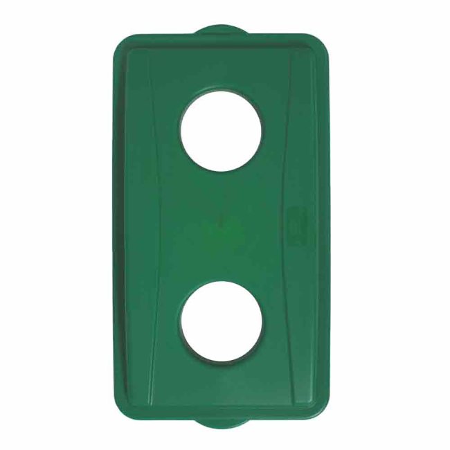 Green Bottles & Cans Wallhugger Recycle Lid - Each Green Bottles & Cans Wallhugger Recycle Lid - Each