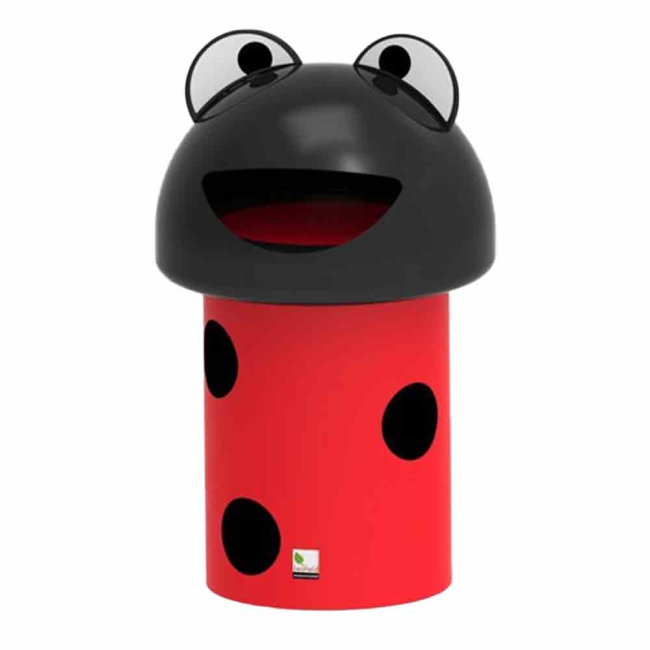 Novelty Ladybug Interior or Exterior Litter Bin (60ltr) - Each Novelty Ladybug Interior or Exterior Litter Bin (60ltr) - Each