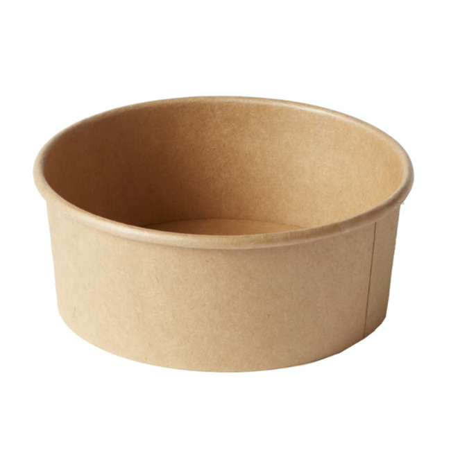 Large Kraft Salad Bowls - Case of 300 Large Kraft Salad Bowls - Case of 300