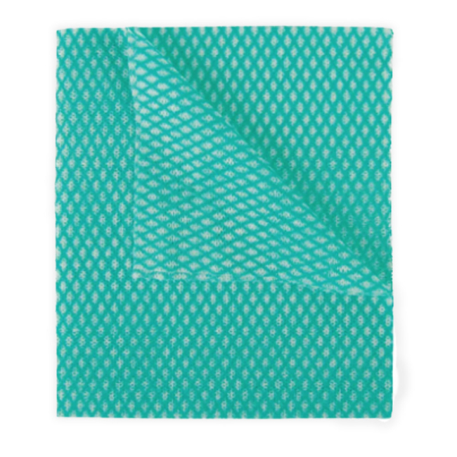 Green Lightweight Jay Cleaning Cloth - (2 x Case of 50) Green Lightweight Jay Cleaning Cloth - (2 x Case of 50)