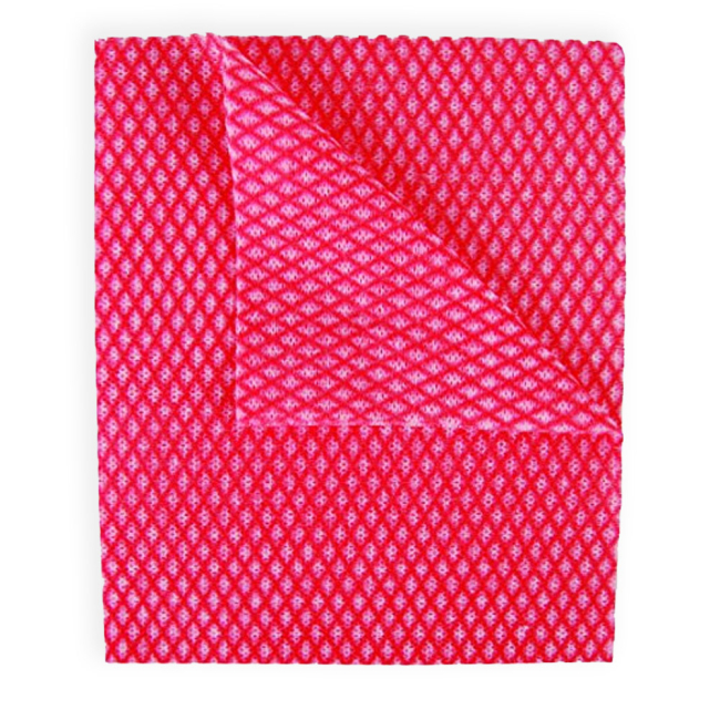 Red Lightweight Jay Cleaning Cloth - (2 x Case of 50) Red Lightweight Jay Cleaning Cloth - (2 x Case of 50)