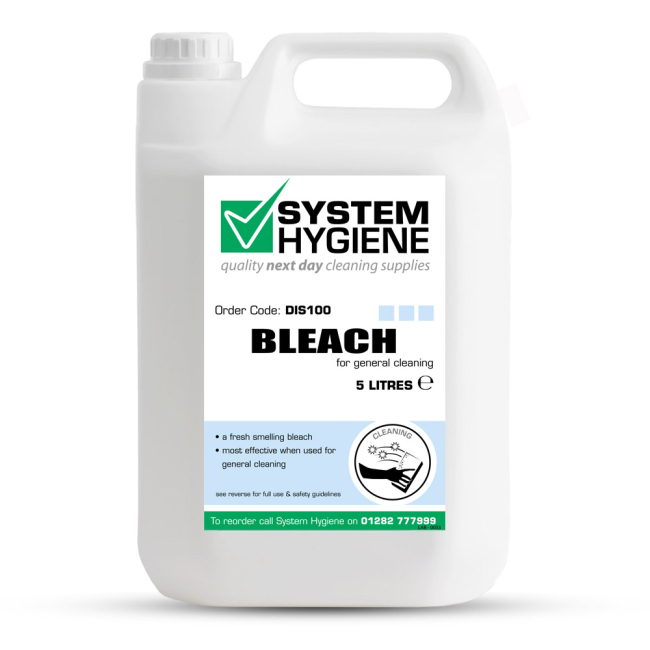 System Hygiene Bleach 4.9% - 5ltr System Hygiene Bleach 4.9% - 5ltr