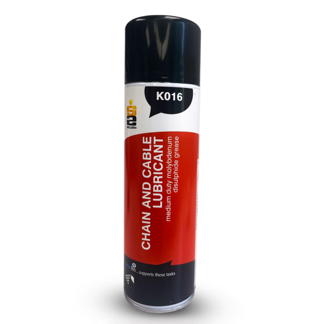 Selden K016 Chain and Cable Lubricant Aerosol - 480ml Selden K016 Chain and Cable Lubricant Aerosol - 480ml
