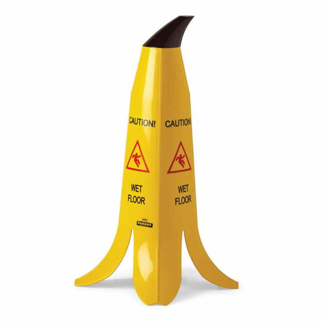 Banana Caution Cone (600mm) - Each Banana Caution Cone (600mm) - Each