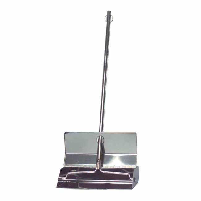 Stainless Steel Lobby Dustpan - Each Stainless Steel Lobby Dustpan - Each