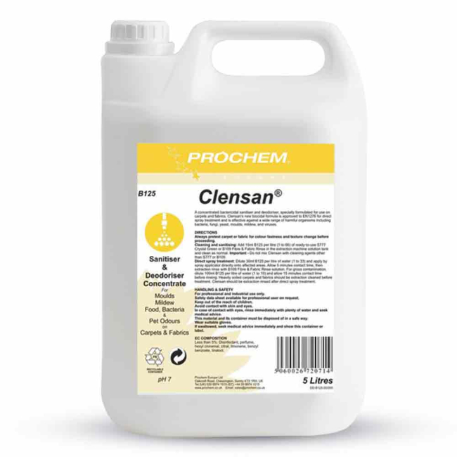 Prochem (B125) Cleansan - 5ltr Prochem (B125) Cleansan - 5ltr