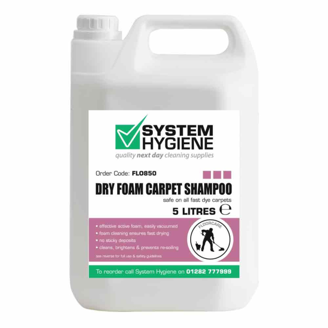 Dry Foam Carpet Shampoo - 5ltr Dry Foam Carpet Shampoo - 5ltr