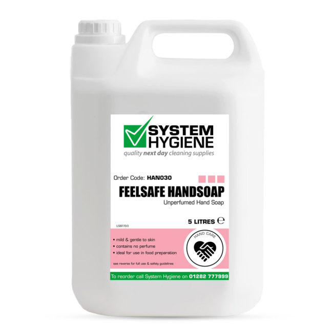 Feelsafe Unperfumed Hand Soap - 5ltr Feelsafe Unperfumed Hand Soap - 5ltr