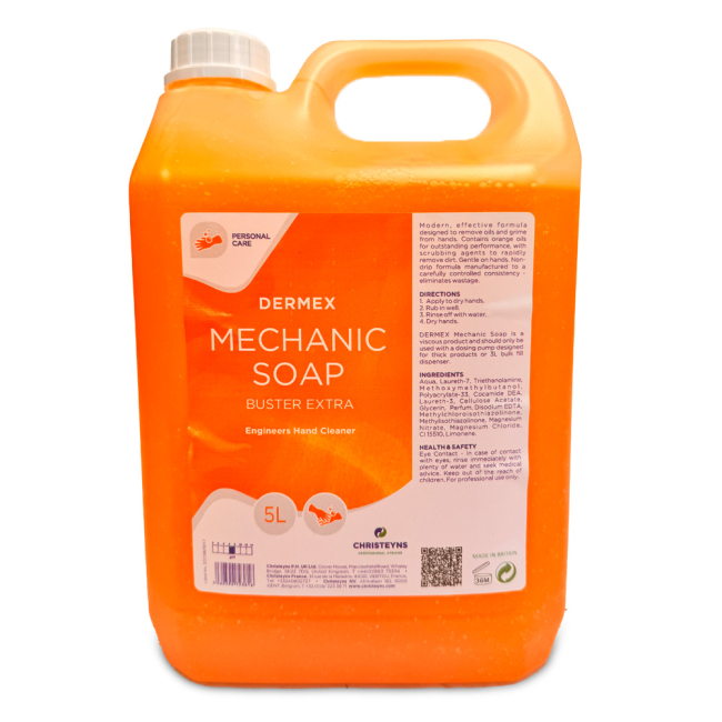 Buster Extra Beaded Cleaning Hand Gel - 5ltr Buster Extra Beaded Cleaning Hand Gel - 5ltr