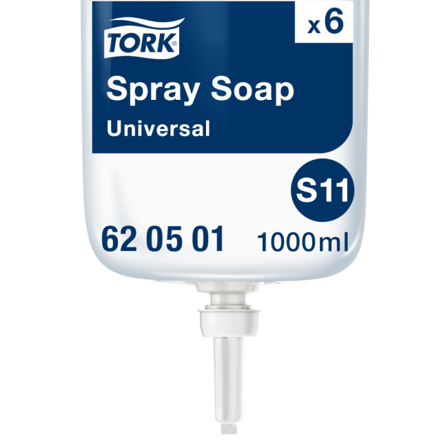 Tork High Capacity Spray Soap (620501) - Case of 6 x 1000ml Tork High Capacity Spray Soap (620501) - Case of 6 x 1000ml
