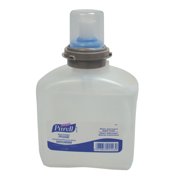 Gojo TFX Purell (5396) Hand Sanitising Foam - Case of 2x1200ml Gojo TFX Purell (5396) Hand Sanitising Foam - Case of 2x1200ml
