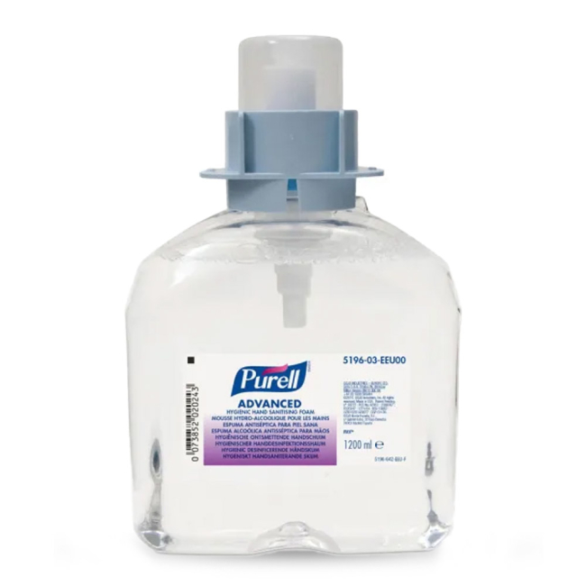 Gojo FMX Purell (5196) Sanitiser - Case of 3 x 1200ml Gojo FMX Purell (5196) Sanitiser - Case of 3 x 1200ml