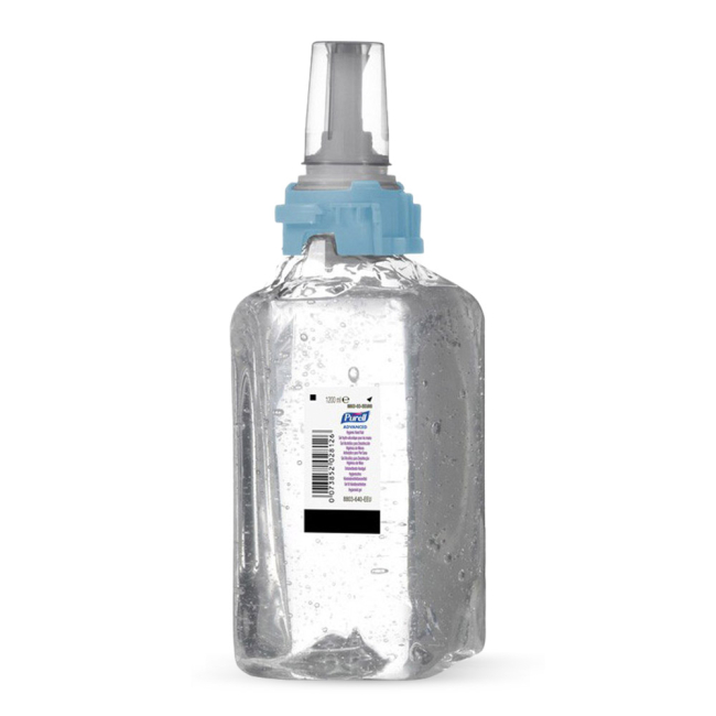 Gojo ADX-12 Purell (8803-03) Hygienic Hand Rub - Case of 3 x 1200ml Gojo ADX-12 Purell (8803-03) Hygienic Hand Rub - Case of 3 x 1200ml