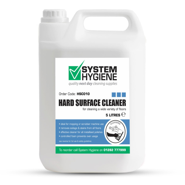 System Hygiene Hard Surface Cleaner - 5ltr System Hygiene Hard Surface Cleaner - 5ltr