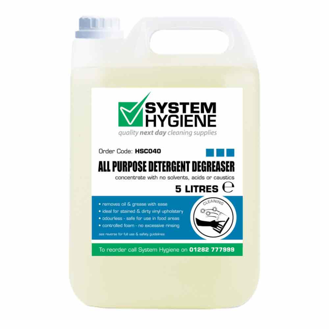 System Hygiene All Purpose Degreaser - 5ltr System Hygiene All Purpose Degreaser - 5ltr