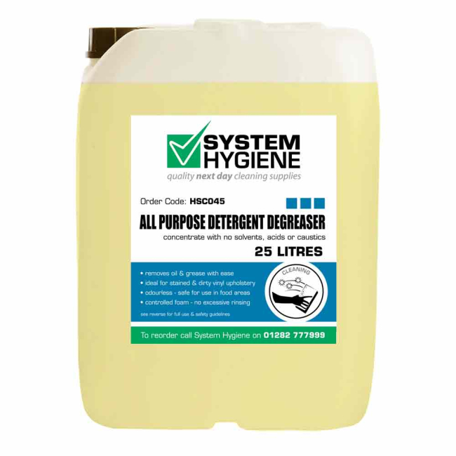 System Hygiene All Purpose Degreaser - 25ltr System Hygiene All Purpose Degreaser - 25ltr