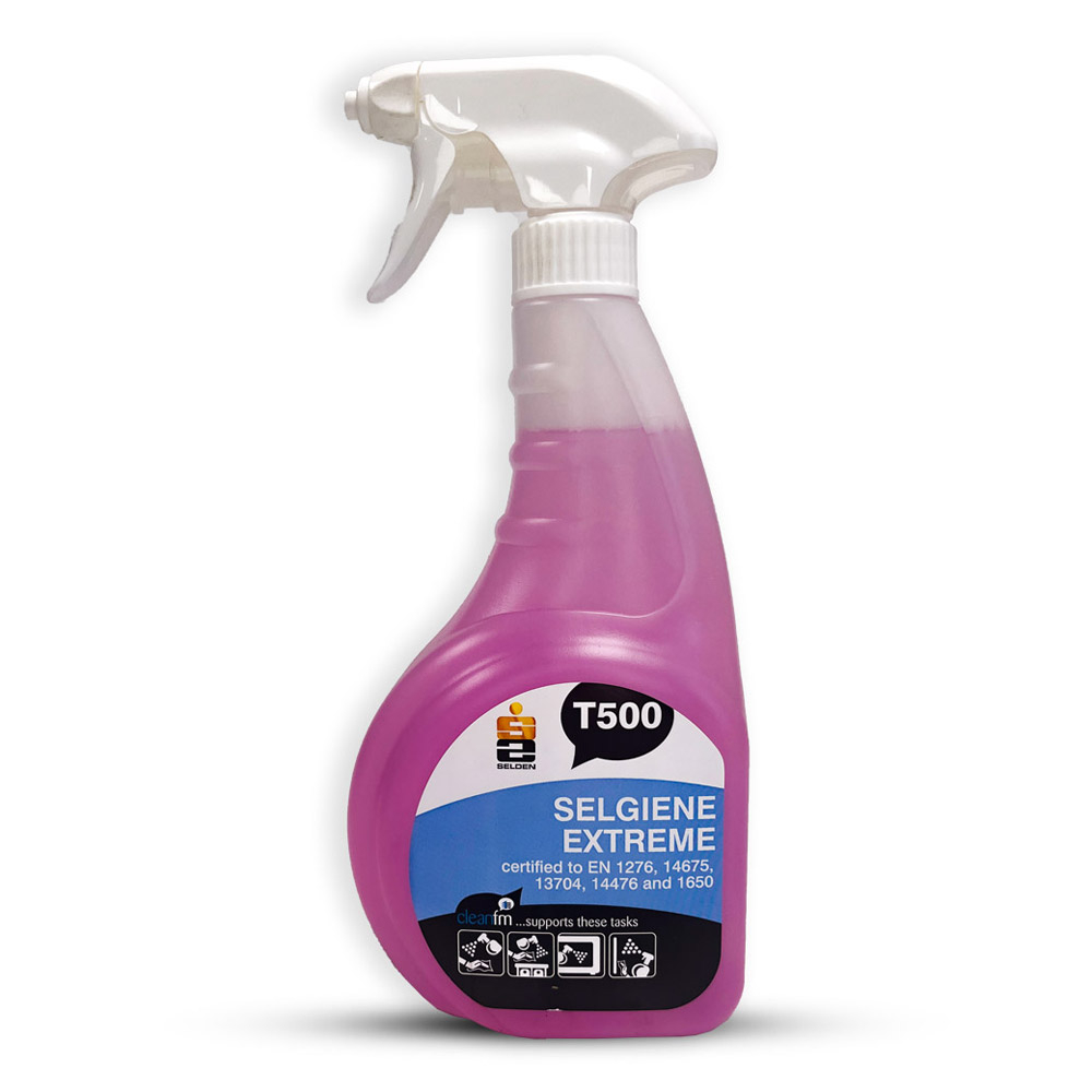Selgiene Label Selden (T500) Selgiene Extreme Bactericidal & Virucidal Cleaner - 750ml ...