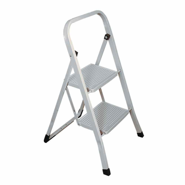 2-Tread White Kitchen Steps - Each 2-Tread White Kitchen Steps - Each