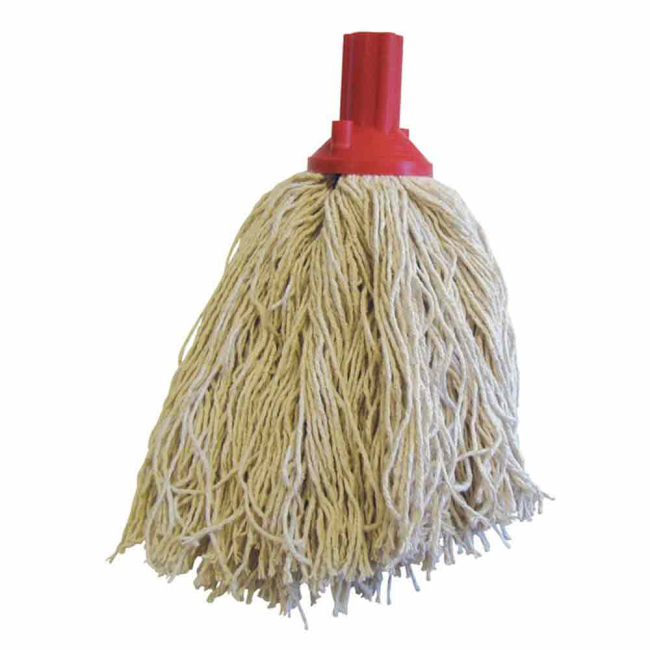 Red Exel Socket Polyester Yarn Mop Head (200g) - Each Red Exel Socket Polyester Yarn Mop Head (200g) - Each