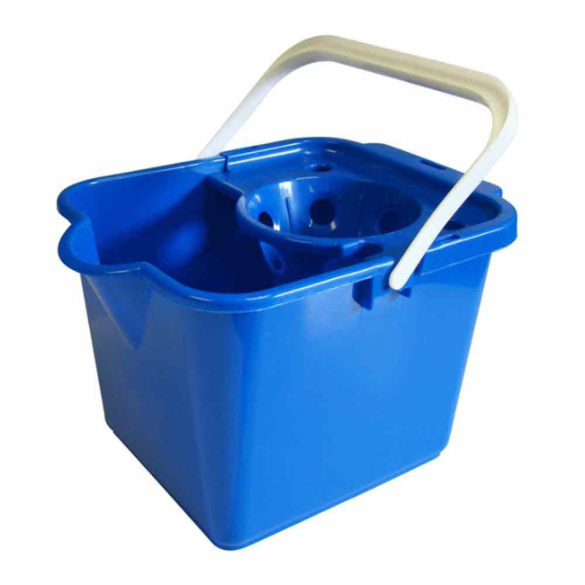 Blue Addis Plastic Mop Bucket - 12ltr - Each Blue Addis Plastic Mop Bucket - 12ltr - Each