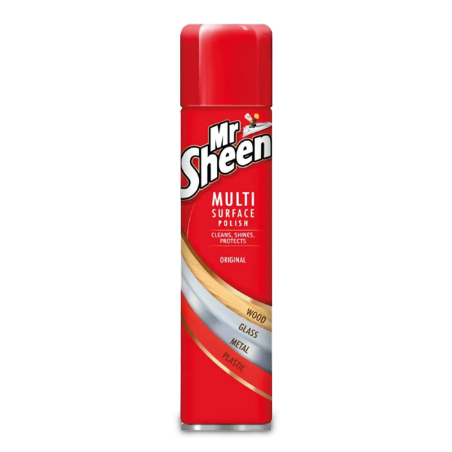 Mr Sheen Multi Surface Aerosol Spray Polish - 300ml Mr Sheen Multi Surface Aerosol Spray Polish - 300ml