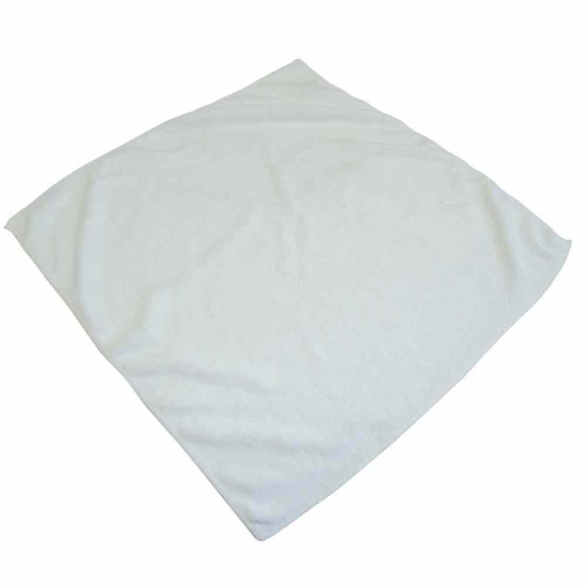 White Microfibre Cleaning Cloth - Each White Microfibre Cleaning Cloth - Each