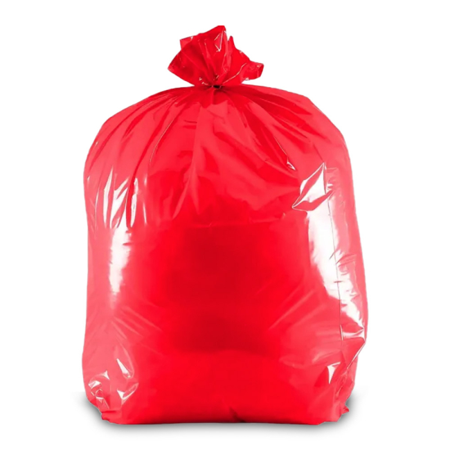 Standard Duty Red Refuse Sacks (18x29x39Inch) - Case of 200 Standard Duty Red Refuse Sacks (18x29x39Inch) - Case of 200